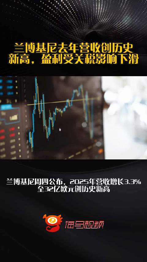 兰博基尼去年营收创历史新高，盈利受关税影响下滑