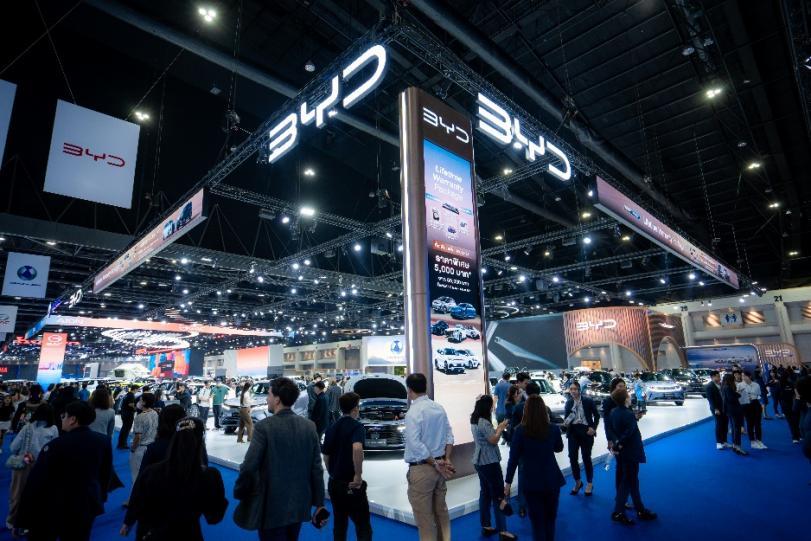 比亚迪双品牌亮相第47届曼谷国际车展