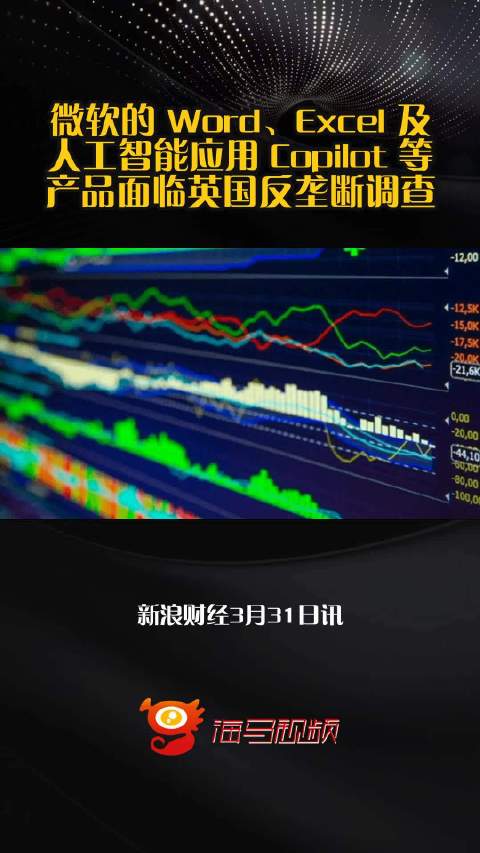 微软的 Word、Excel 及人工智能应用 Copilot 等产品面临英国反垄断调查