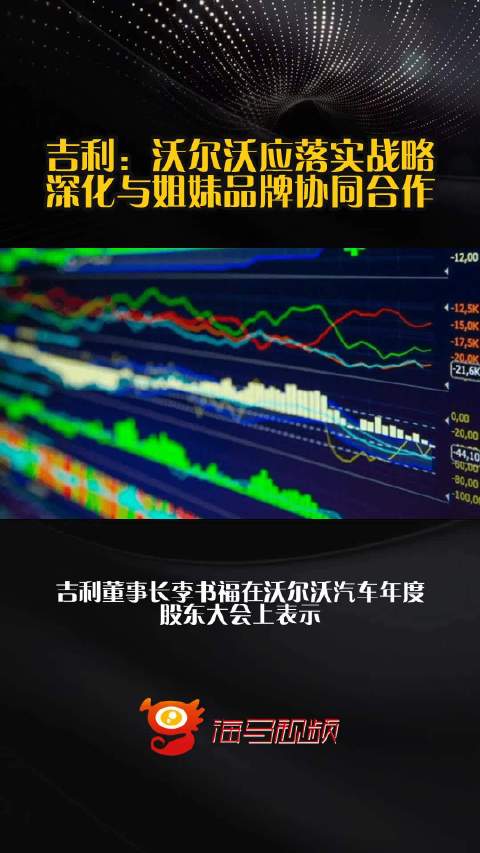 吉利：沃尔沃应落实战略，深化与姐妹品牌协同合作