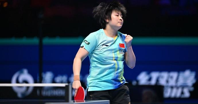 澳门世界杯｜国乒女队六人全员晋级十六强，小将覃予萱淘汰日本前一姐早田希娜