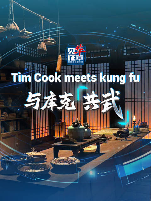库克见证东方美学的速度与激情