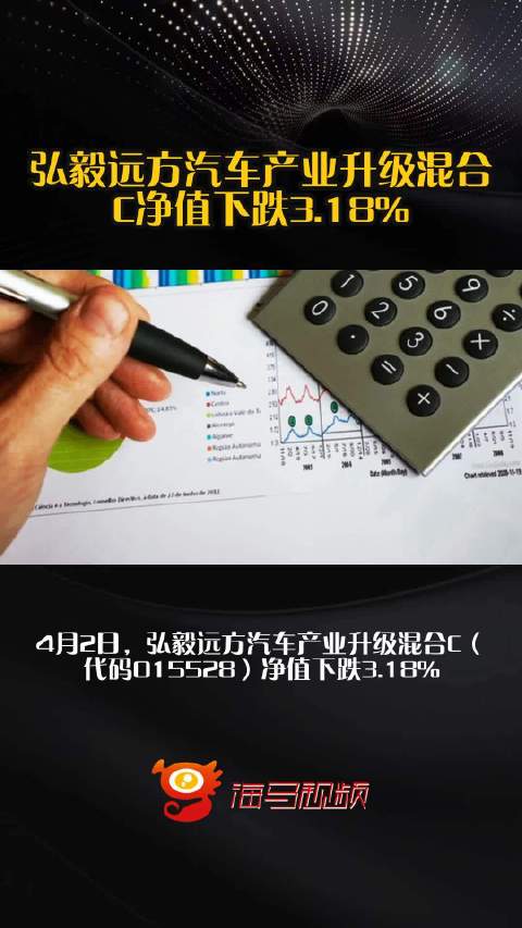 弘毅远方汽车产业升级混合C净值下跌3.18%