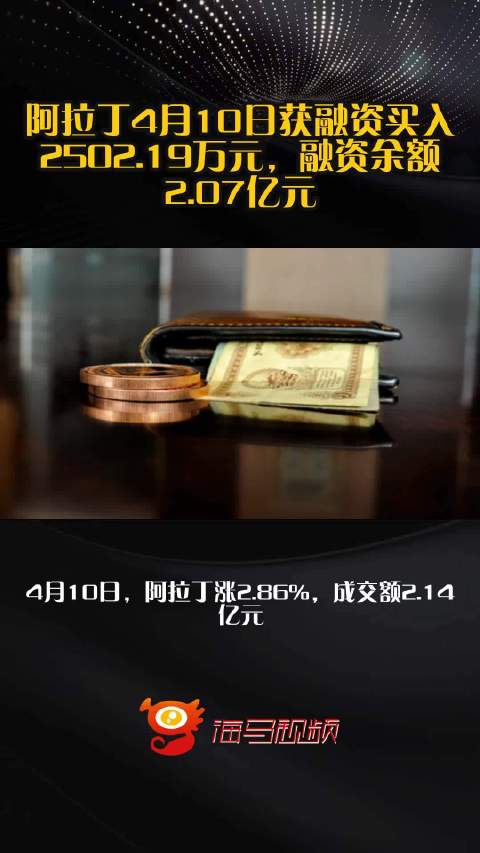 阿拉丁4月10日获融资买入2502.19万元，融资余额2.07亿元