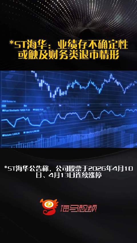 ST海华：业绩存不确定性 或触及财务类退市情形