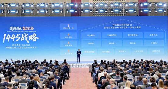 中国长安发布“1445”全球战略：剑指全球TOP 10  2030年营收达6000亿元