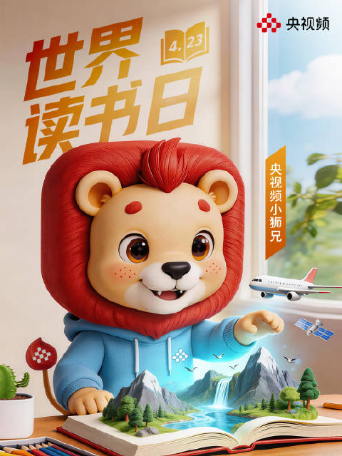 跟着小狮兄读万卷书