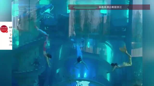 桐庐高速服务区现美人鱼