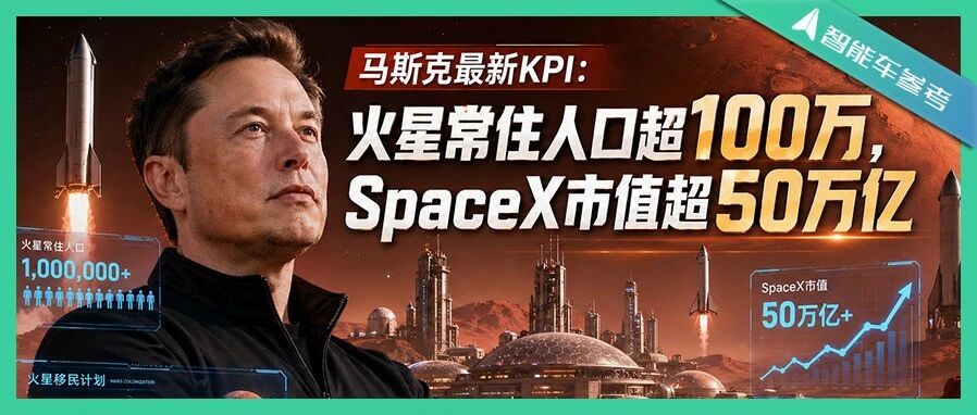 火星人口100万！马斯克被定了人类有史以来最伟大KPI
