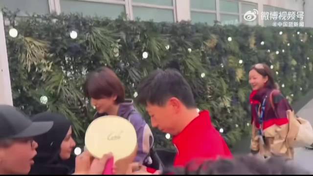 夏露感受马龙人气后表情