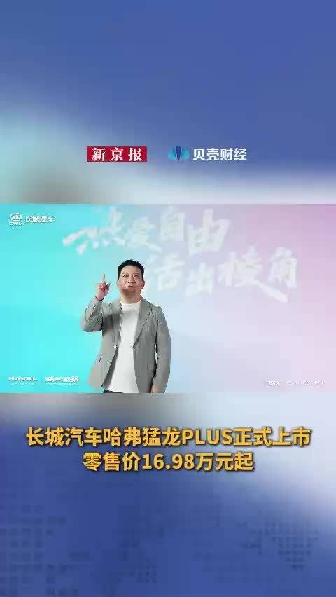哈弗猛龙PLUS上市 ，哈弗猛龙PLUS七款配置售价16.98万元起