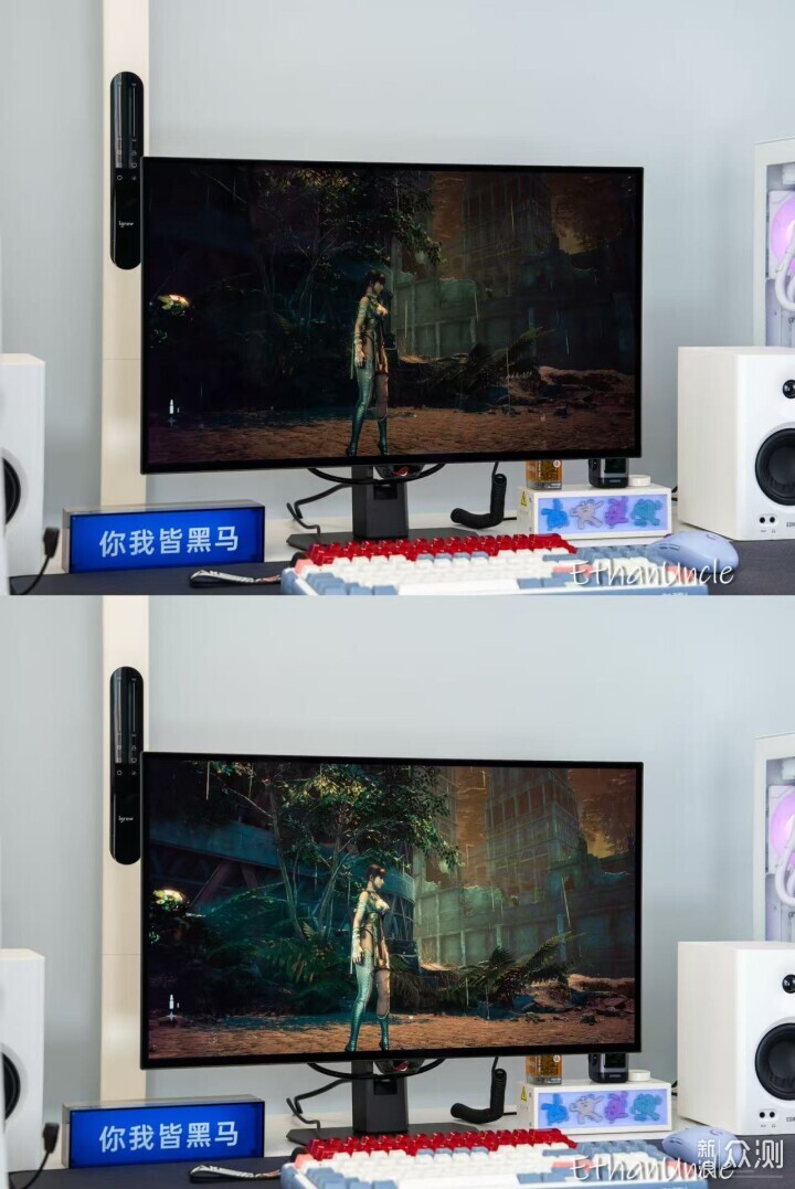ROG 27寸OLED電競顯示器，FPS/3A/競速都拿捏_新浪眾測