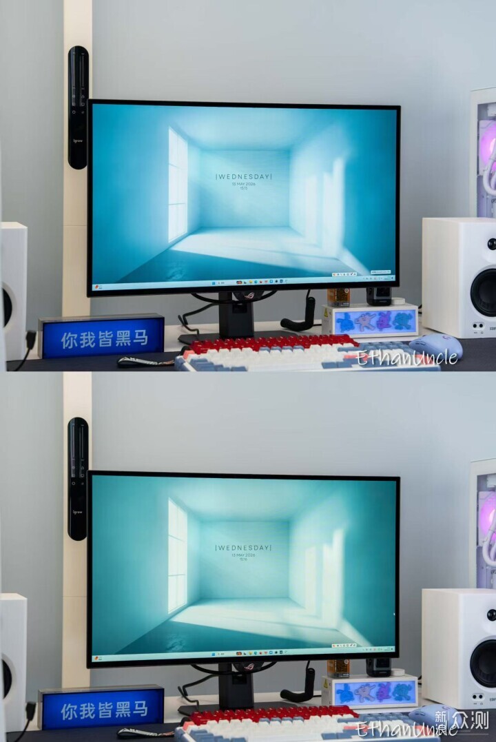 ROG 27寸OLED電競顯示器，FPS/3A/競速都拿捏_新浪眾測