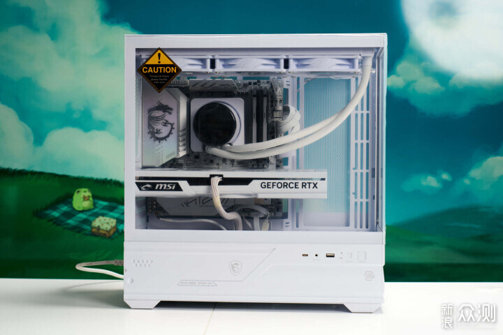 微星B850M EDGE TI MAX WIFI:純白MATX全能板_新浪眾測
