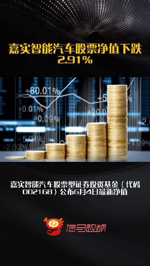 嘉实智能汽车股票净值下跌2.91%
