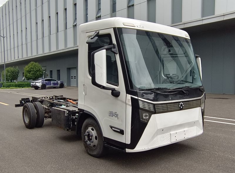 智蓝汽车福田牌纯电动载货汽车底盘新车申报：峰值功率230kW 能否抢占城配物流赛道？