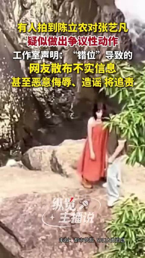 陈立农方称对张艺凡争议动作系错位