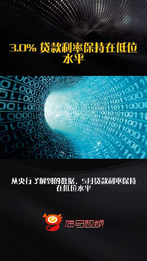3.0% 贷款利率保持在低位水平