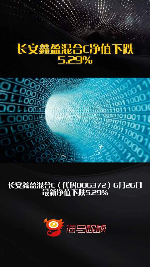 长安鑫盈混合C净值下跌5.29%