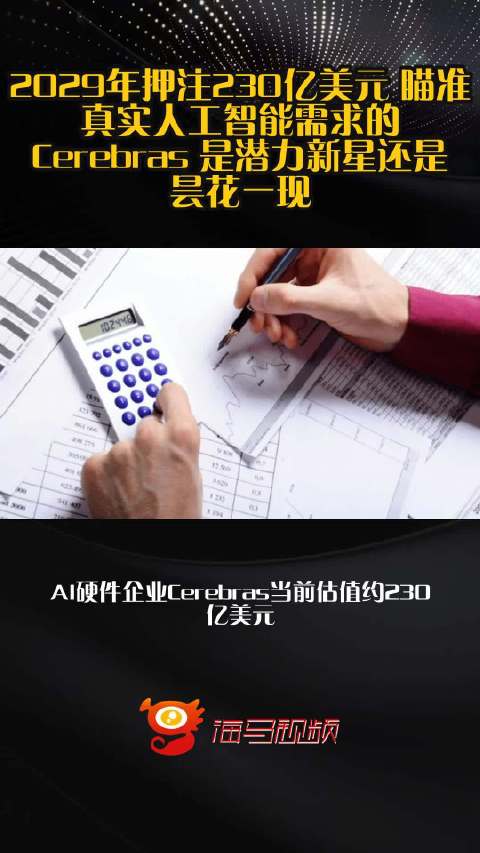 2029年押注230亿美元 瞄准真实人工智能需求的Cerebras 是潜力新星还是昙花一现