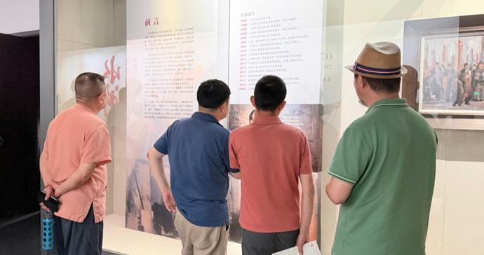 嘉定博物馆展览上新！37幅油画作品呈现水浒传一百零八将