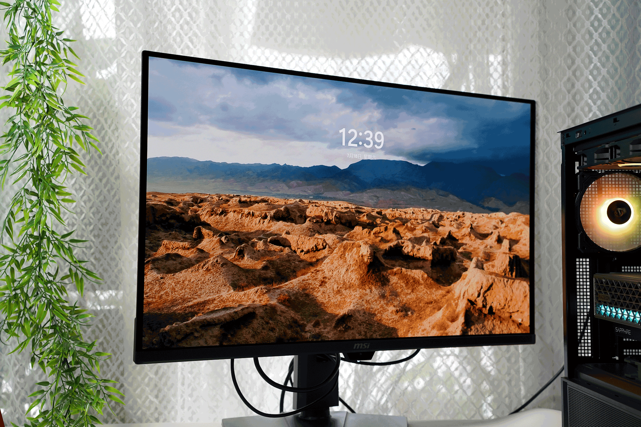 4K OLED顯示器微星MPG 322UR QD-OLED X24流光_新浪眾測