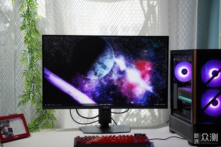 4K OLED顯示器微星MPG 322UR QD-OLED X24流光_新浪眾測