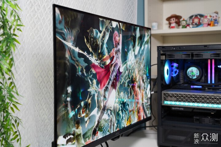 4K OLED顯示器微星MPG 322UR QD-OLED X24流光_新浪眾測