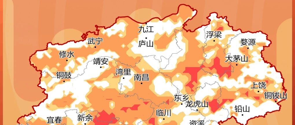 江西发布高温中暑红色预警