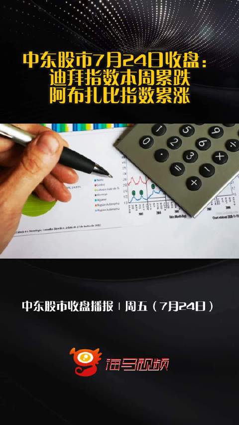 中东股市7月24日收盘：迪拜指数本周累跌，阿布扎比指数累涨