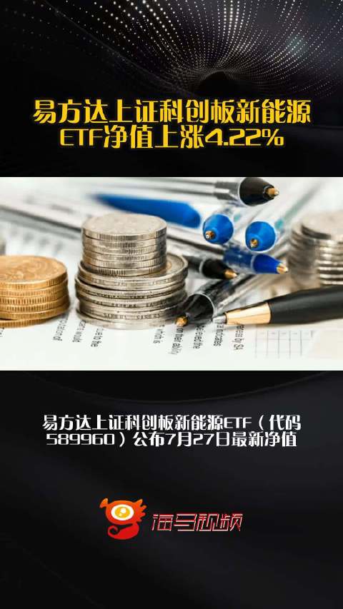 易方达上证科创板新能源ETF净值上涨4.22%