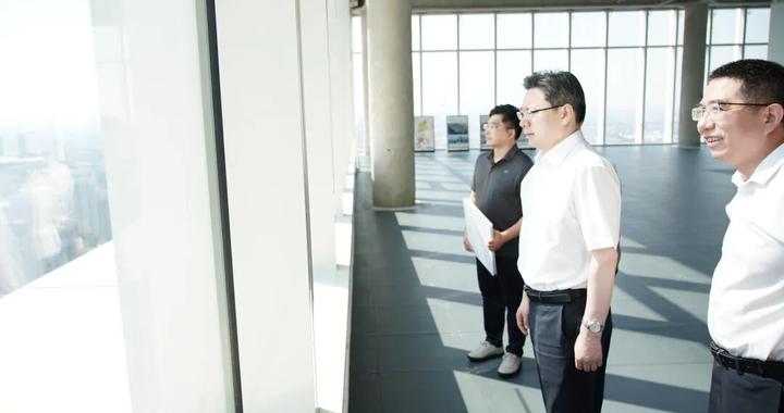区委书记金晓明调研吴淞创新城 区委书记金晓明调研吴淞创新城