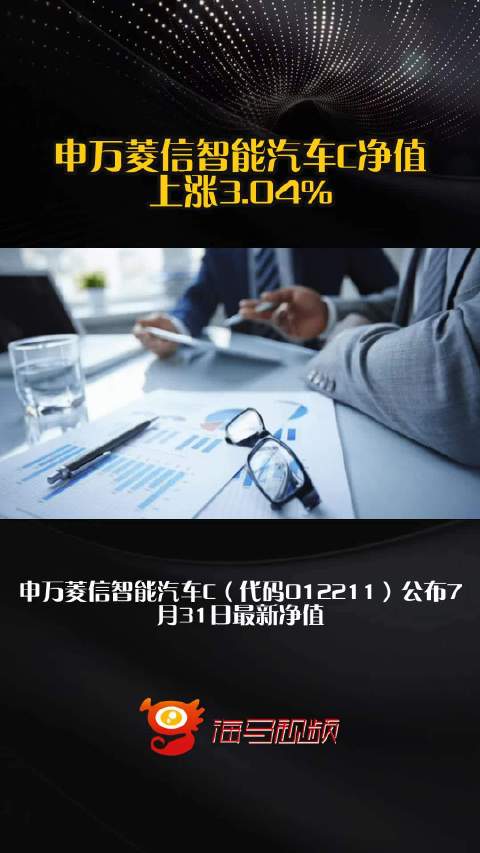 申万菱信智能汽车C净值上涨3.04%