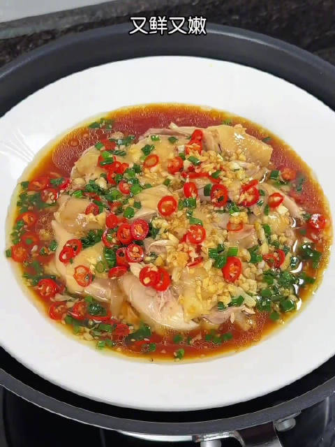 教你做超好吃的葱油手撕鸡