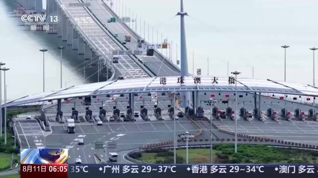 港珠澳大桥珠海公路口岸进出境车辆累计突破2500万辆次