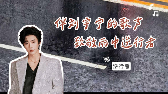 伴刘宇宁歌声致敬雨中逆行者