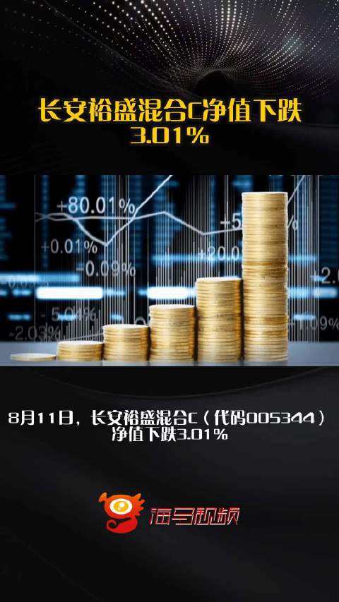 长安裕盛混合C净值下跌3.01%