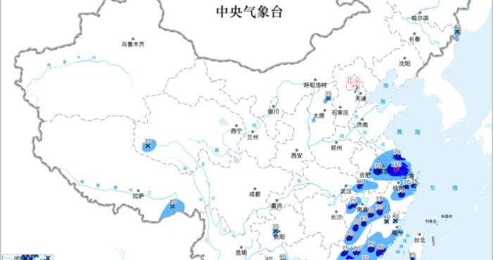 江淮江南东部华南等地有强降雨 北方地区有降雨天气