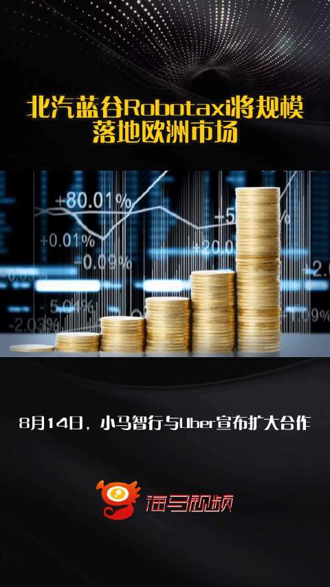 北汽蓝谷Robotaxi将规模落地欧洲市场