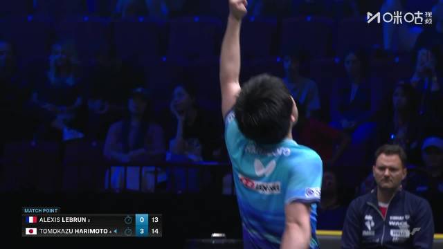 张本智和晋级瑞典大满贯4强张本智和4比0大勒布伦
