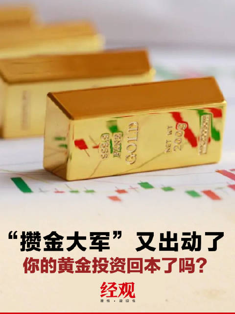 “攒金大军”又出动了，你的黄金投资回本了吗？