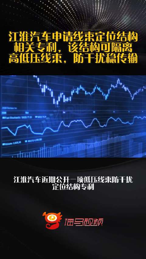 江淮汽车申请线束定位结构相关专利，该结构可隔离高低压线束，防干扰稳传输