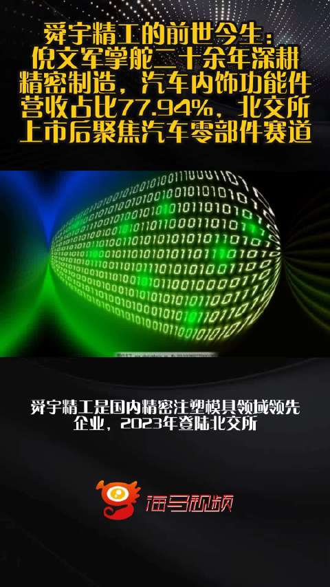 舜宇精工的前世今生：倪文军掌舵二十余年深耕精密制造，汽车内饰功能件营收占比77.94%，北交所上市后聚焦汽车零部件赛道
