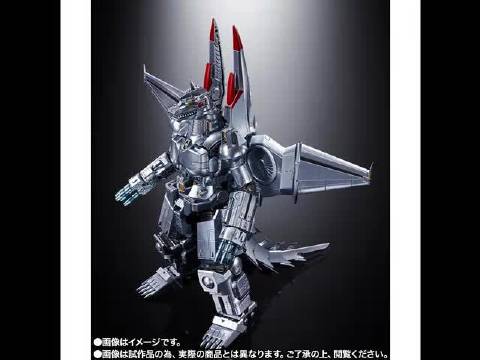 变形合体！ 万代新品 魂限 超合金 机械哥斯拉（生赖范義义海报Ver.） 22000日元（含税）！
