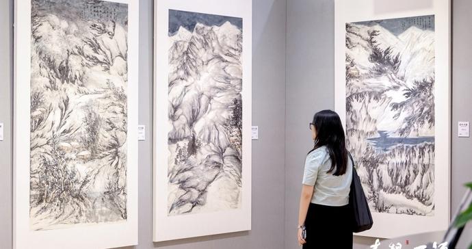 以实验方法玩转古老技法，“墨次元”呈现水墨新视觉