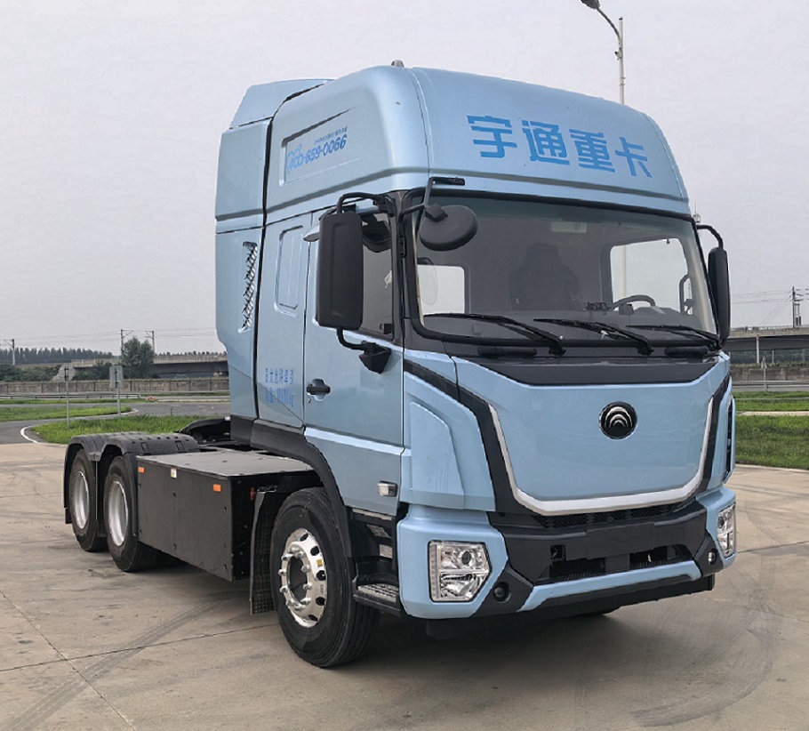 宇通纯电动牵引车新车申报：峰值功率500kW 能否抢占赛道？