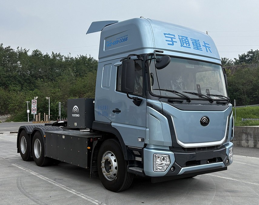 宇通纯电动半挂牵引车申报：峰值功率600kW 能否抢占市场？