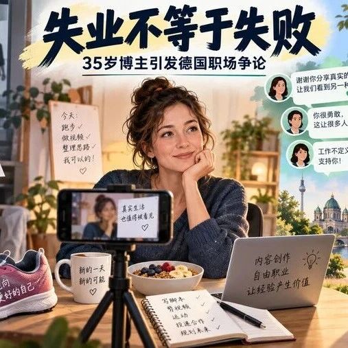 德国35岁“懒人博主”失业后走红：每月1667欧元为何引发骂战？