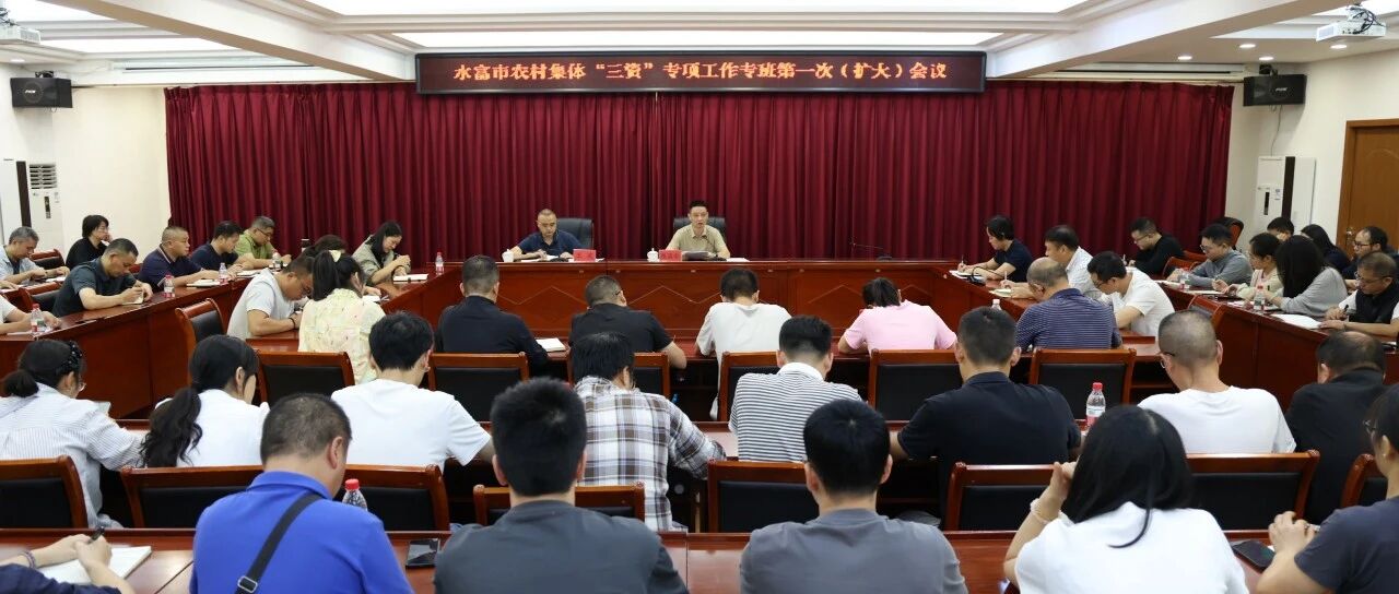 水富市召开农村集体“三资”专项工作专班第一次（扩大）会议
