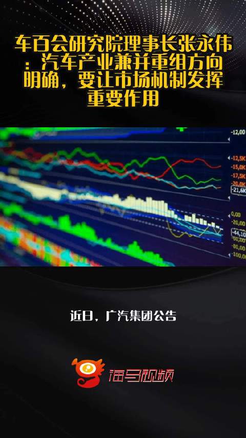 车百会研究院理事长张永伟：汽车产业兼并重组方向明确，要让市场机制发挥重要作用